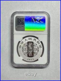 2023 China, 3 Coin Silver Set, Calligraphy Art, NGC PF 70,70,67 UCAM