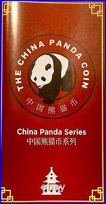 2023 China FDOI NGC MS70 30-g Silver Panda Tong Fang Signature 3 Coin Set