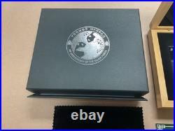 2023 China Panda 40th Anniversary Silver Set Coin with a 2 oz Bar 2023 China Panda 40th Anniversary Silver Set Coin with a 2 oz Bar