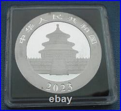 2023 China Silver Panda Set Night & Day 2x 30g. 999 fine 10 Yuan Colorized