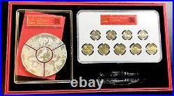 2023 China TuanYuan Set Silver Panda Coin Sliver Medals and Commemorative Coins