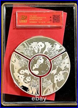 2023 China TuanYuan Set Silver Panda Coin Sliver Medals and Commemorative Coins