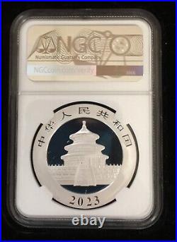 2023 (S) (Y) (G) China Silver Panda 3 Coin Set NGC MS70 Tong Fang FDOI Box & COA