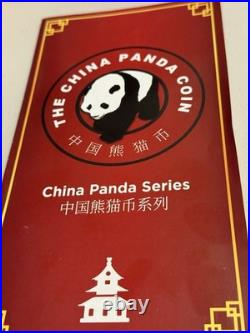 2023 (S) (Y) (G) China Silver Panda 3-Coin Set NGC MS70 Tong Fang FDOI Box & COA