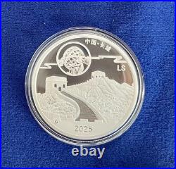 2024 China Moon Festival Panda Legacy Set 2020-2024 5x 1oz. 999 Silver With COAs