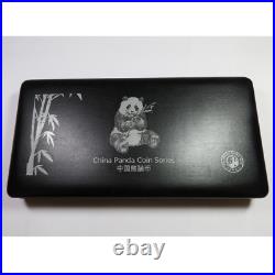 2024 NGC MS70 CHINA 3 Coin 1oz Silver Panda 10 Yuan Set #51792L