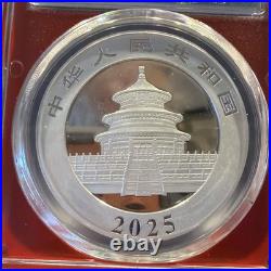 2025 3-Coin Set G. S. Y. Mints Panda Silver PCGS MS 70 022244
