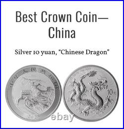 2025 Chinese Dragon Colorized 5x 1oz Silver Coin Set