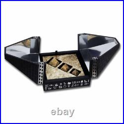2025 Djibouti Silver Pyramids of Giza 3D Shaped Coin Set 2025 Djibouti Silver Pyramids of Giza 3D Shaped Coin Set