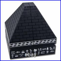 2025 Djibouti Silver Pyramids of Giza 3D Shaped Coin Set 2025 Djibouti Silver Pyramids of Giza 3D Shaped Coin Set