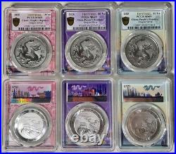 2025 PCGS MS69 First Strike City Label Dragon Coin set 3pcs/SET NO0351 -0360 2025 PCGS MS69 First Strike City Label Dragon Coin set 3pcs/SET NO0351 -0360