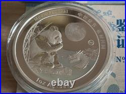 2025Z China Moon Festival Moon Panda Legacy Set 5x 1oz. 999 Silver FULL SET