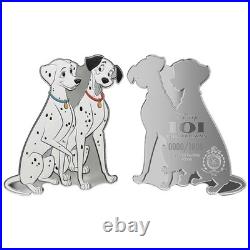2026 $2 Disney 101 Dalmations Collectible &$1 Foil Silver Set By Agoro