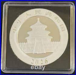 2026 2 x 30 Gram. 999 Silver China 10¥ Panda Night & Day Colorized Coin Set