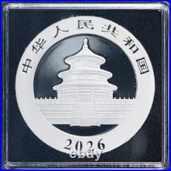 2026 China 2 x 30 Grams Silver 2 x 10 Yuan Panda Night & Day Set OGP COA ST
