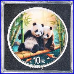 2026 China 2 x 30 Grams Silver 2 x 10 Yuan Panda Night & Day Set OGP COA ST