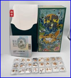24pcs set-China 2022 3Yuan -The 24 solar terms silver coin, with Box&COA 24pcs set-China 2022 3Yuan -The 24 solar terms silver coin, with Box&COA