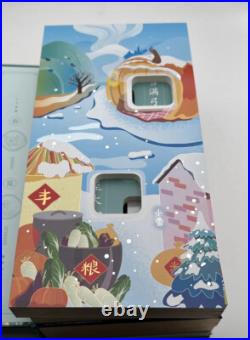 24pcs set-China 2022 3Yuan -The 24 solar terms silver coin, with Box&COA 24pcs set-China 2022 3Yuan -The 24 solar terms silver coin, with Box&COA