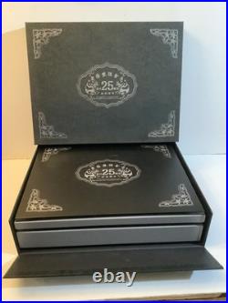 25th Anniv. China Panda 3 Yuan 1/4 oz. Silver Set 1982-2007. With BOX & COA