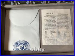 25th Anniv. China Panda 3 Yuan 1/4 oz. Silver Set 1982-2007. With BOX & COA