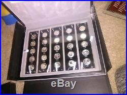 25th anniversary of issuance of 1/4 oz of China Panda 1982-2007 silver coin set