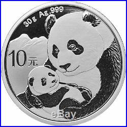 28pc 1989-2019 (Missing 4) 1oz China Silver Panda Set with Display Boxes