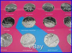 29pcs 2012 London Olympic Commemorative Silver Coins Set With certificate