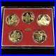 2sets-x-1993-5pc-china-romance-of-three-kingdom-gilded-copper-medal-coin-set-01-gc