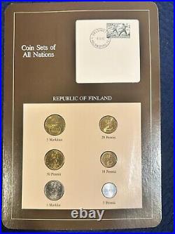 37 blister Coin Sets of All Nations Collections