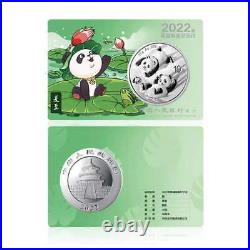 4 Pcs 30g 2022 China Silver Coins Set Solar Terms Panda Series (2nd Issue)