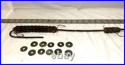 40 Ancient Chinese coins (17th Century). Coin Set, Hole Coins on String