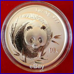 5 Coin Set Gold & Silver Panda Gold Chinese Yuan Set China Panda Coa Great Gift