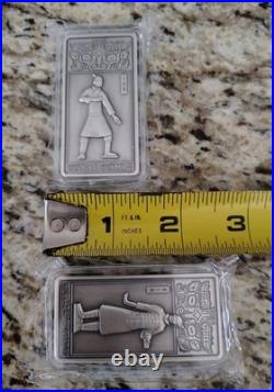 8 pc Silver 80 Gram Terracotta Warriors Set NGC Gem Unc 2022 China 888 Minted