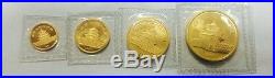999 Fine Gold Chinese 1987-S Panda Coin Rare Set