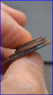 A Set 1911 China Qing Dynasty XuanTong Big Tail Dragon Silver Dollar Coin