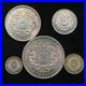 A-Set-5PCS-CHINA-QING-DY-1903-KWANG-SHU-HU-PEH-PR-DRAGON-OLD-RARE-SILVER-COIN-01-pbmc