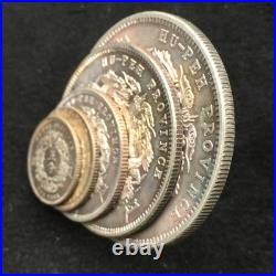 A Set 5PCS CHINA QING DY 1903 KWANG SHU HU PEH PR DRAGON OLD RARE SILVER COIN A Set 5PCS CHINA QING DY 1903 KWANG SHU HU PEH PR DRAGON OLD RARE SILVER COIN