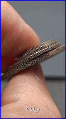 A Set of 1921 Republic China Xu Shichang Commemorative Silver Dollar Coin
