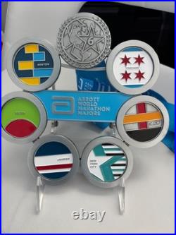 Abbott World Marathon Majors 6-Star Six Medal Coin Set