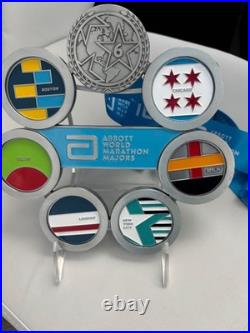 Abbott World Marathon Majors 6-Star Six Medal Coin Set
