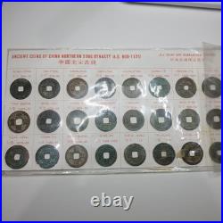 Ancient Chinese 24 Cash Coin Set-northern Sung Dynasty Ancient Chinese 24 Cash Coin Set-northern Sung Dynasty