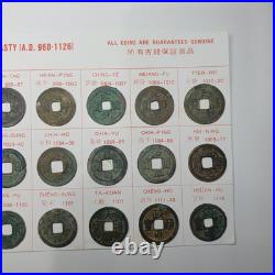 Ancient Chinese 24 Cash Coin Set-northern Sung Dynasty Ancient Chinese 24 Cash Coin Set-northern Sung Dynasty
