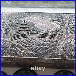 Ancient Chinese 28 Cash Coin Set-trinket Box