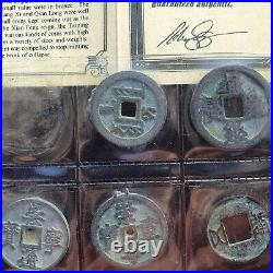 Ancient Chinese 5 Cash Coin Set