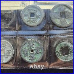 Ancient Chinese 5 Cash Coin Set