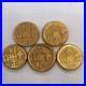 Antique-Chinese-Gold-Coin-Set-of-5-Qing-Dynasty-Style-Vintage-Collectible-01-txw