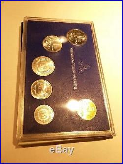 Bank of China 1997 Official Mint Set of 6 Coins, BU