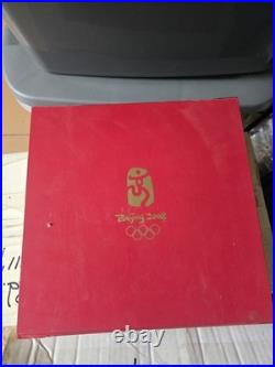 Beijing 2008 Olympic Gold and Silver Coin Set WITH Stamp Book