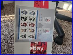 Beijing 2008 Olympic Gold and Silver Coin Set WITH Stamp Book