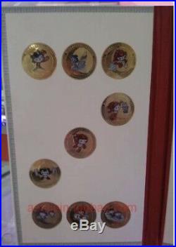 Beijing 2008 Olympic Mascot Sports Gold Plated Coin -38 Completed Set